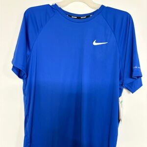 Nike Men’s Swim Shirt Blue XL NWT